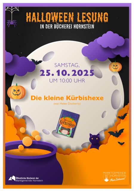 Halloween Lesung Die kleine Kürbishexe