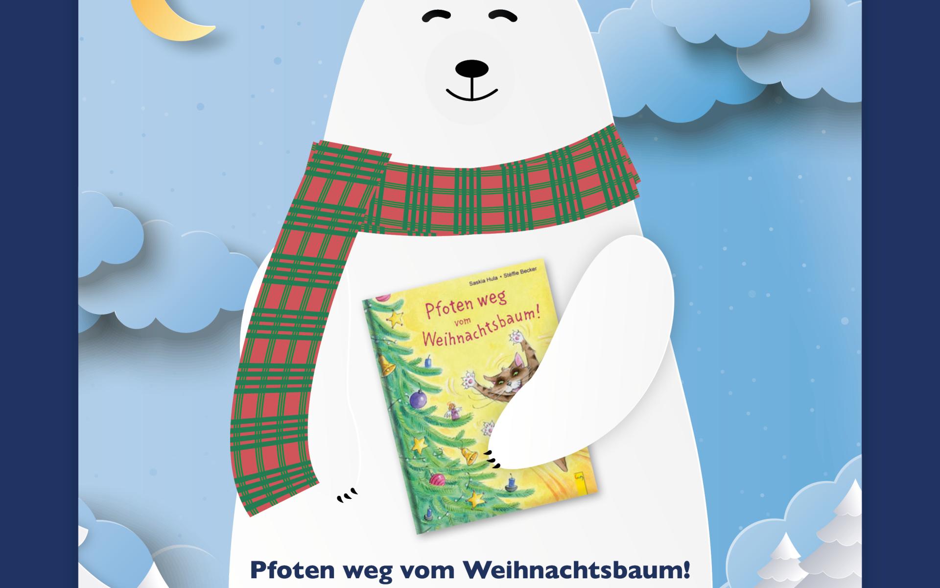 Pfoten weg vom Weihnachtsbaum!