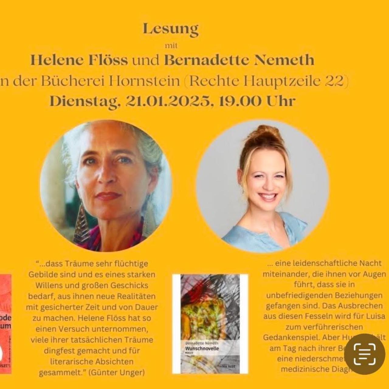 Helene Flöss und Bernadette Nemeth