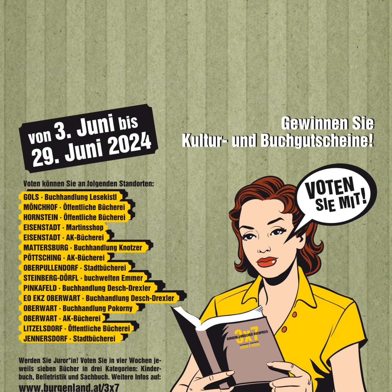 Burgenländischer Buchpreis 3x7